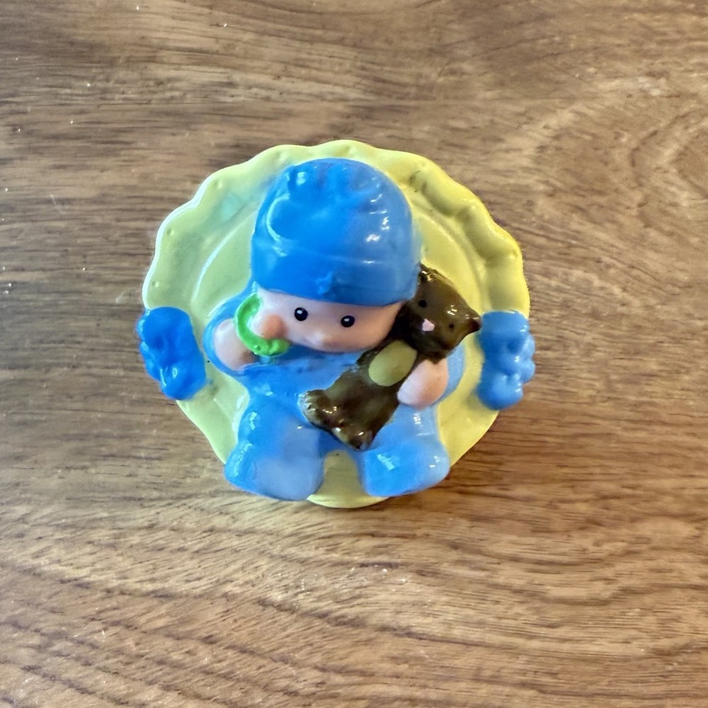 Fisher Price Little People Baby Boy Infant Home Sweet Home Dollhouse Mattel 2008